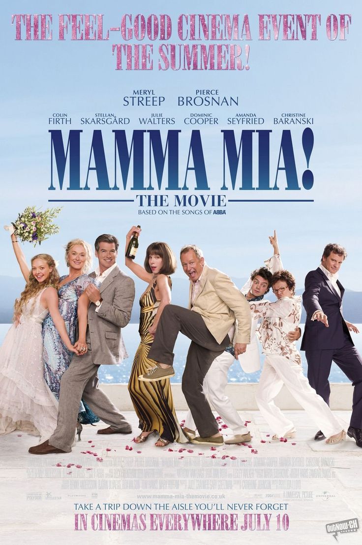 mamma mia the movie poster