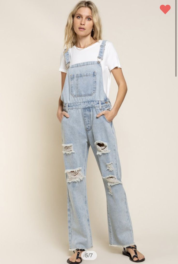 Classic Denim overalls in a slouchy boyfriend fit. Kangaroo pocket in the front and button side closures. Revolt Overalls, Utility Overalls, Ripped Overalls, Overalls 90s, Distressed Overalls, Transformers Characters, Fnaf Security Breach, Bootie Sandals, Frayed Denim