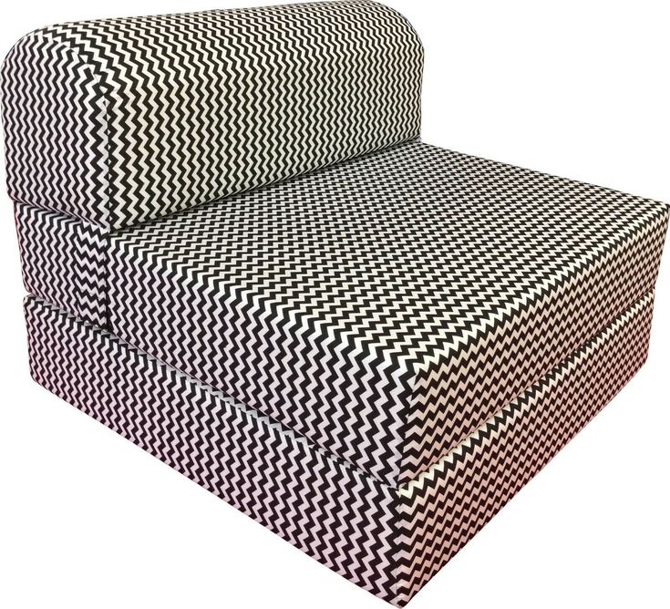 a black and white checkered couch on a white background