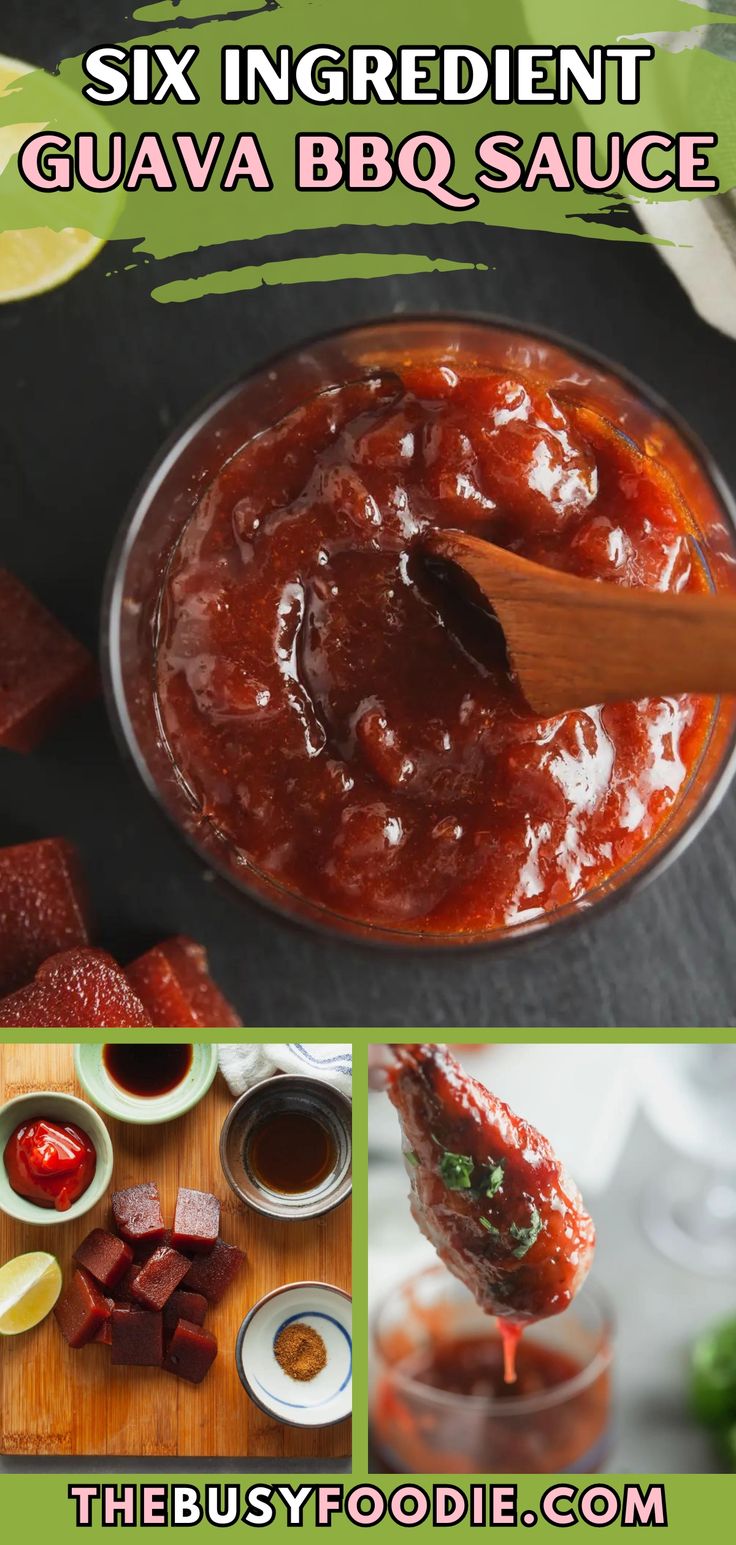 six ingredient guava bbq sauce recipe