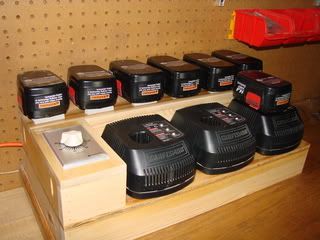 there are many different types of batteries on display