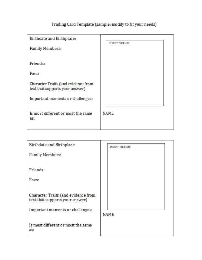 a blank sheet with three different sections for the same page, and two separate sections for each