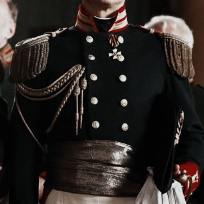 // p r i n c e c h a r m i n g Fantasy General Aesthetic, Captain Of The Guard Aesthetic, Guard Outfit Male, Nutcracker Outfit Aesthetic, Prince Ball Outfit, Dark King Outfit, Male Ball Outfit, Black Prince Outfit, King Aesthetic Outfit