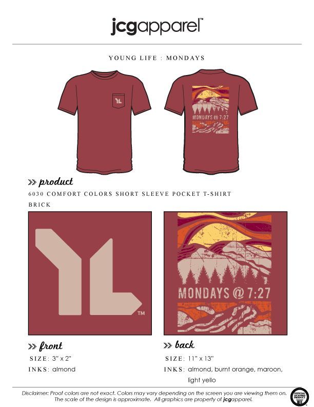 #younglife #yl Trip Design, Custom Design Shirts, Illustration Ideas, Young Life, Greek Apparel, Greek Clothing, Color Shorts, Tshirt Design, Pocket Tshirt