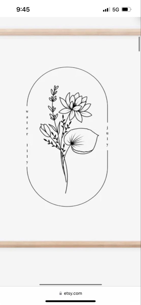 an image of flowers in a frame on the app store's homepage, which is