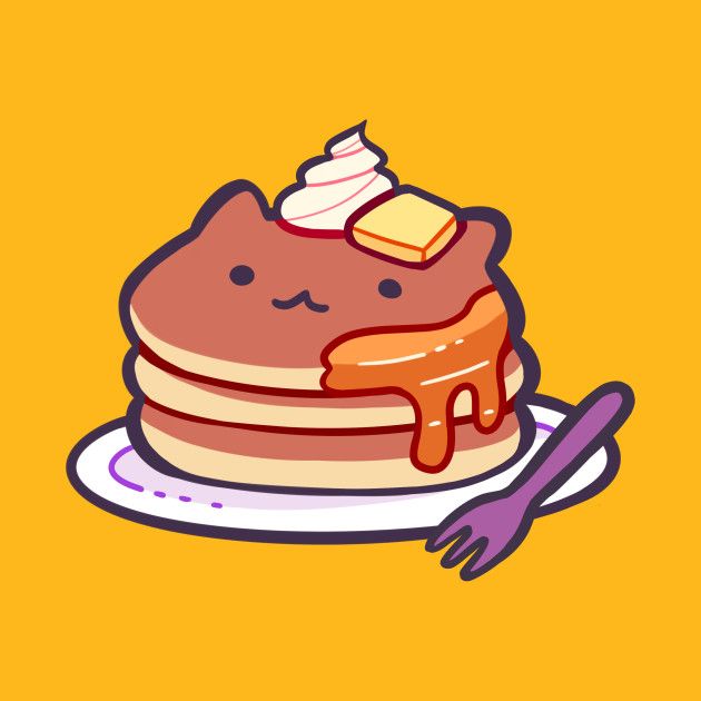 a stack of pancakes sitting on top of a plate next to a knife and fork