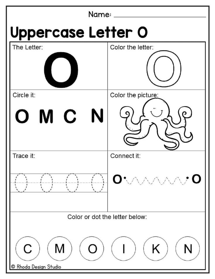 an uppercase letter o worksheet for children to practice their handwriting and writing skills