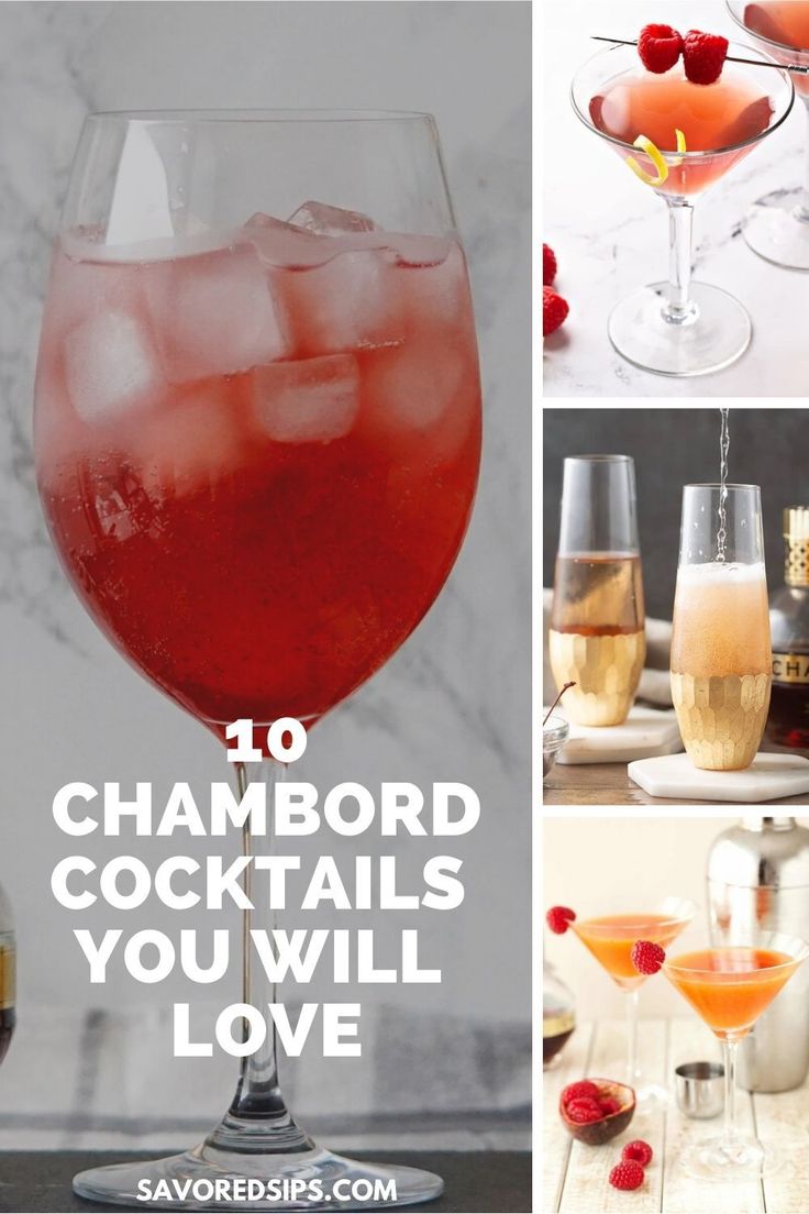 the top ten champagne cocktails you'll love to drink this valentine's day