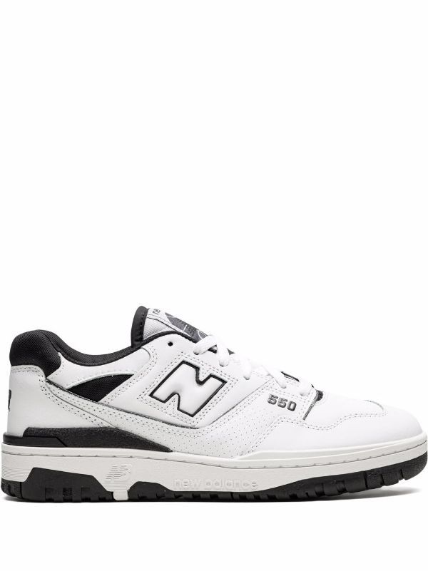 New Balance 550 "White/Black" Sneakers - Farfetch New Balance Sneakers 550, New Balance 550 Black And White, Womens New Balance 550, Black And White Sneakers Women, New Balance Shoes 550, New Balance Shoes Black, New Balance 550 White Black, New Balance 550 Black, Black And White New Balance