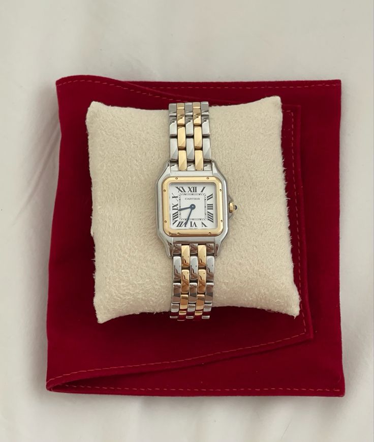 Cartier Panthere Two Tone, Two Tone Cartier Panthere, Two Tone Cartier Watch, Cartier Two Tone Panther, Women’s Cartier Watch, Womens Two Toned Watch, Cartier Two Tone Watch, Cartier Panthere Watch Two Tone, Cartier Watches Women Panthere