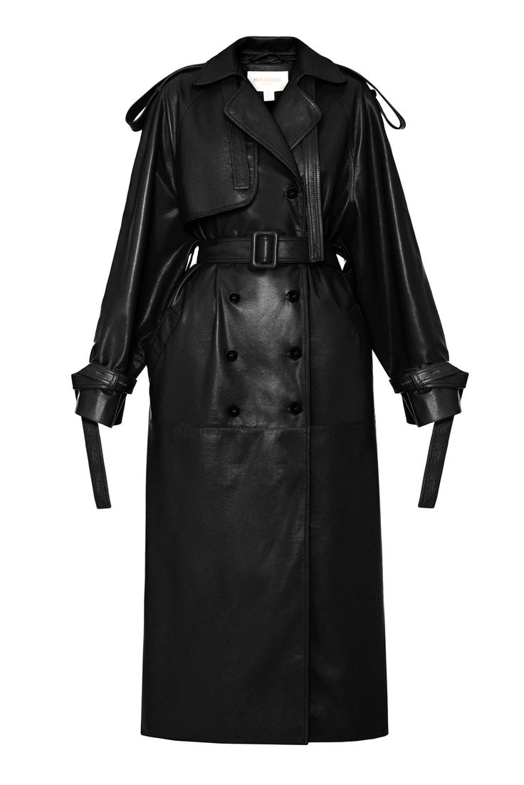 Eco Leather Utilitarian Trench Coat Luxury Oversized Outerwear, Oversized Luxury Spring Outerwear, Luxury Oversized Outerwear For Spring, Elegant Oversized Leather Outerwear, Maxi Coat, Leather Trench Coat, Casual Coat, Leather Coat, Online Purchase