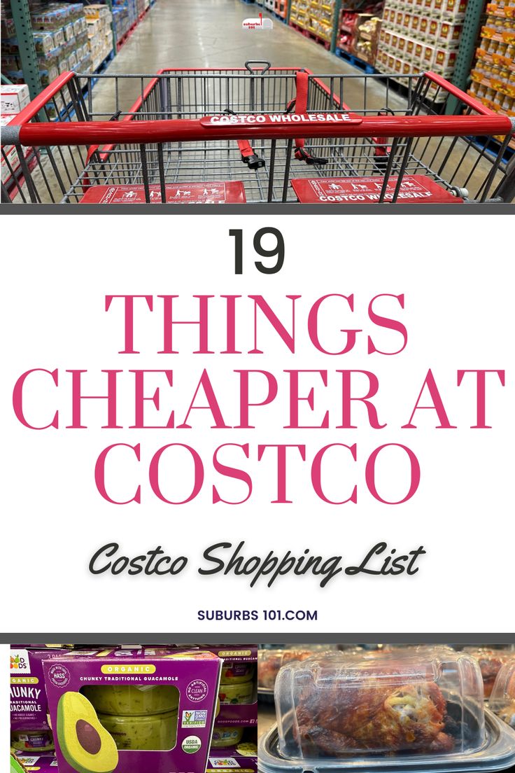 the costco shopping list for things cheap at costco