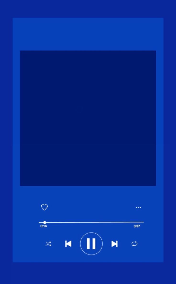 an image of a blue screen with music playing on the front and side buttons in the middle