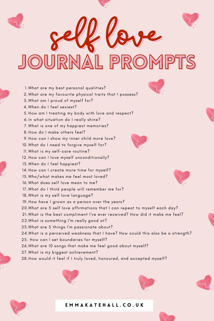 Self love journal prompts. emmakatehall.co.uk Self Love Journal Prompts, Love Journal Prompts, Self Love Journal, Journal Questions, Healing Journaling, Journal Challenge, Gratitude Journal Prompts, Daily Journal Prompts, Spiritual Journals