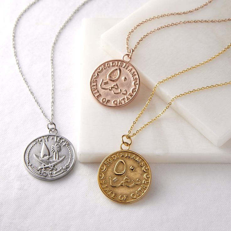 Choose Your Hometown Coin Necklace | Women - Nominal Unique Hoop Earrings, Map Necklace, Mini Hoop Earrings, Country Design, Necklace Women, Men's Necklace, Drawstring Pouch, Coin Necklace, Jewelry Inspo