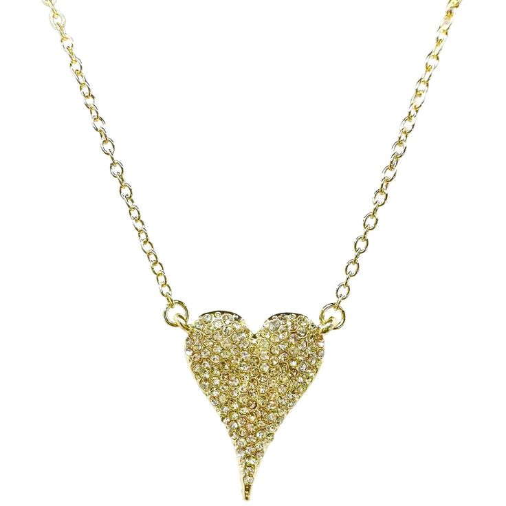 Amara Heart Diamond Necklace Necklaces Trendzio Gold Valentine's Day Party Heart Necklace In Cubic Zirconia, Heart Cut Cubic Zirconia Party Necklace, Heart Cut Cubic Zirconia Necklaces For Party, Heart Cut Cubic Zirconia Party Necklaces, Heart Cut Cubic Zirconia Necklace For Party, Gold Heart Pendant Rhinestone Necklace Gift, Heart Pendant Cubic Zirconia Necklace For Party, Heart-shaped Cubic Zirconia Rhinestone Necklace As Gift, Gift Heart-shaped Cubic Zirconia Rhinestone Necklace