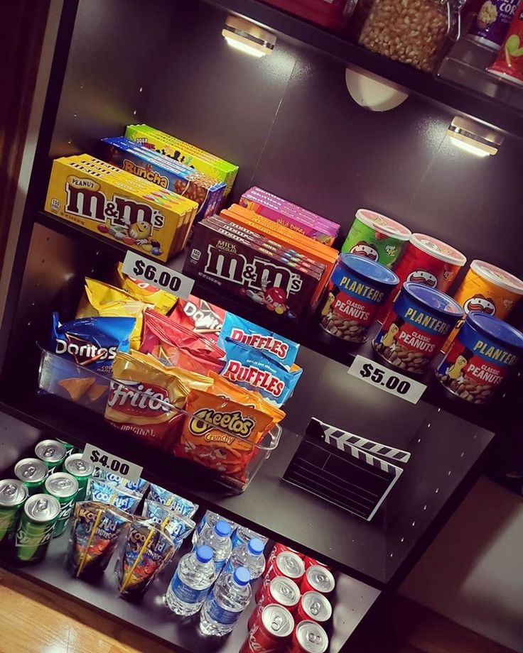 a vending machine filled with snacks and drinks