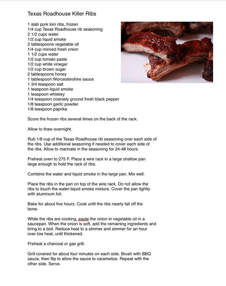 the recipe for texas roadhouse grilled ribs is shown in an image above it's description