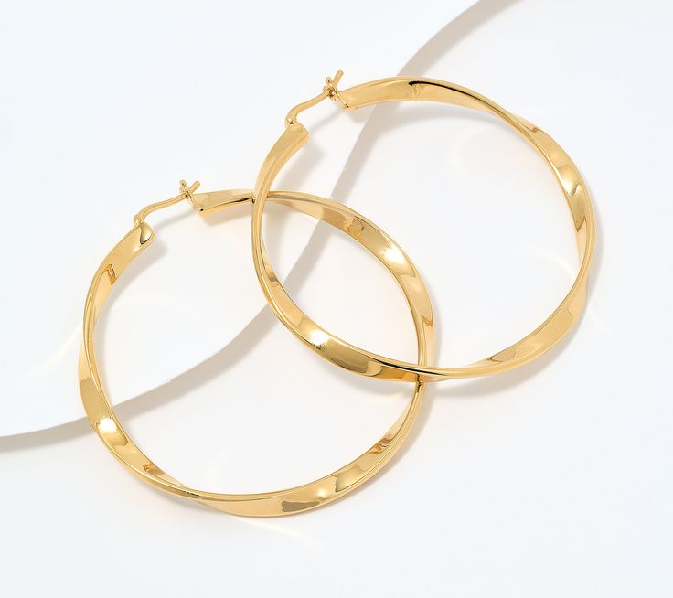 In celebration of the ripple effect! Let these hoop earrings -- a graceful rippled design -- reflect the lives that have touched you and those that you've touched. From Christian James by Scott Grimes. Scott Grimes, The Ripple Effect, Ripple Effect, Ear Piercings, Jewelry Earrings, Hoop Earrings, Yellow Gold, Sterling Silver, Silver