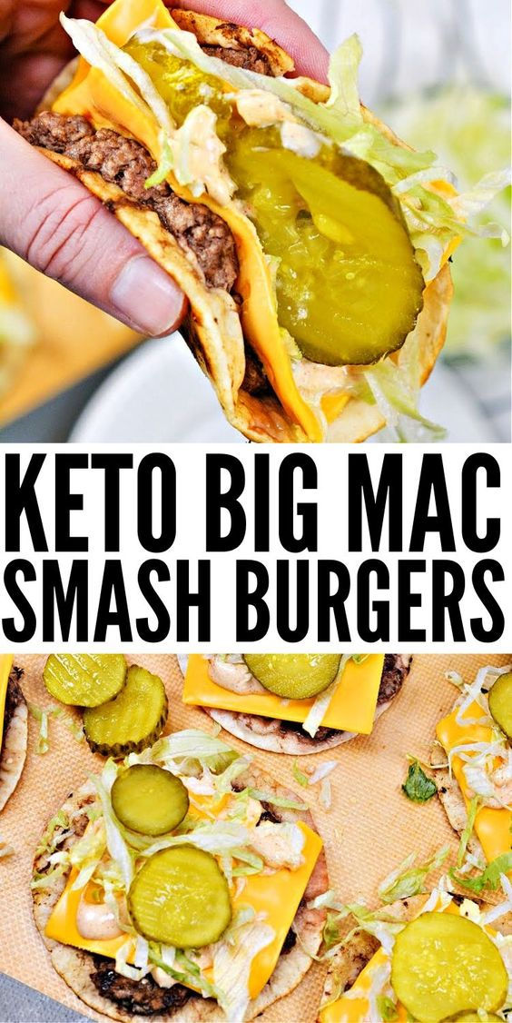 Keto Big Mac, Keto Quiche, Smash Burgers, Desserts Keto, Keto Beef Recipes, Keto Pancakes, Keto Diet Food List, Keto Cooking, Keto Meal Prep