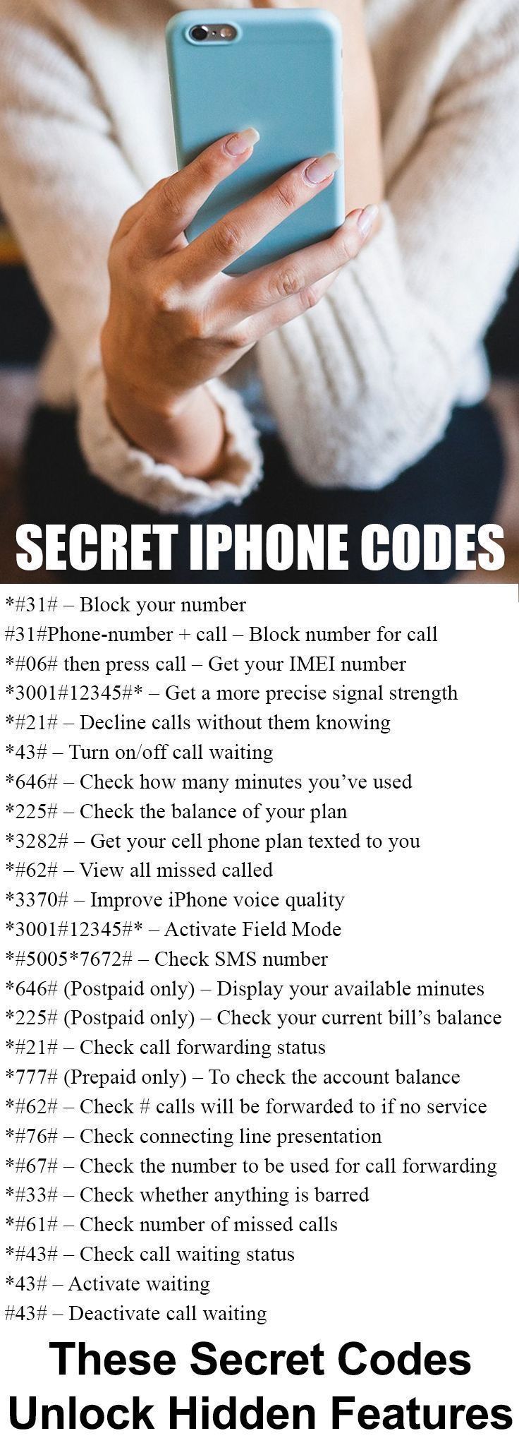 an advertisement for the secret iphone code is shown in this advertizer's image