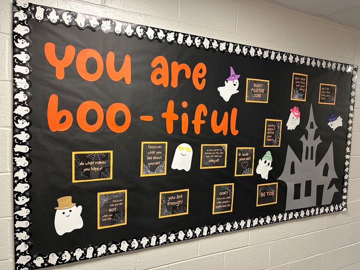 Halloween Ra Board Ideas, Halloween Ra Bulletin Boards, October Ra Bulletin Boards, School Nurse Elementary, Residence Life Bulletin Boards, Halloween Elementary, Ra Programs, Dorm Bulletin Boards, Ra Decorations