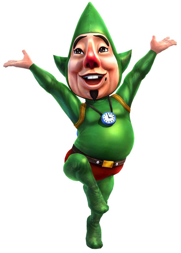 a cartoon character is jumping in the air with his arms out and eyes wide open