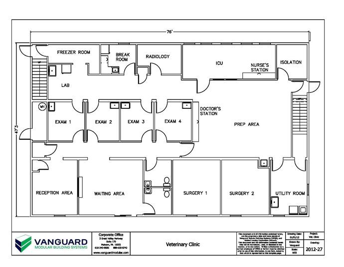 the floor plan for an office building