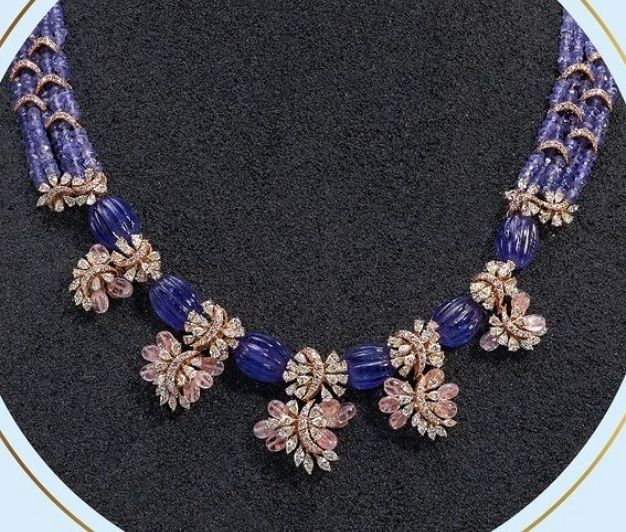 Purple Choker Necklace Indian, Purple Choker Necklace, Choker Necklace Indian, Hasli Necklace, Purple Choker, Coral Jewelry Set, Simple Beaded Necklaces, Silver Bridal Jewellery, Silver Jewelry Accessories