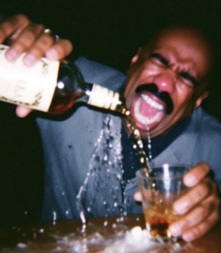 Steve harvey , lori harvey , Hennessy, drink , portraits , scorpio , scorpio season, scorpio tattoo , App Ikon, Music Cover Photos, Playlist Covers Photos, Reaction Face, Funny Profile, Steve Harvey, Mood Humor, Very Funny Pictures, Funny Profile Pictures