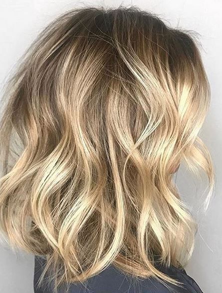 Tousled Blonde | Mane Interest | Bloglovin’ Blonde Lob Hair, Tousled Lob, Wavy Lob Haircut, Wavy Bob Long, Wavy Blonde Hair, Messy Waves, Blonde Lob, Wavy Bob Haircuts, Messy Bob Hairstyles