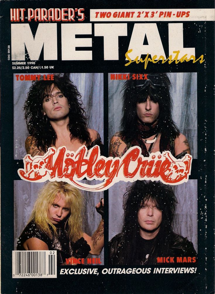 the cover of metal magazine, featuring an image of three women with long hair and piercings