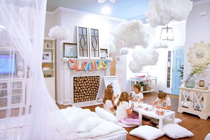 Cloud Nine Sleepover Party, Cloud 9 Slumber Party, Cloud 9 Birthday Sleepover, Cloud 9 Sleepover Party, On Cloud Nine Birthday Party, Cloud 9 Engagement, On Cloud 9 Party, Cloud 9 Birthday Party Ideas, 9 Birthday Party Ideas