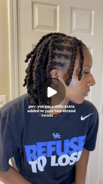 𝐉 𝐎 𝐑 𝐃 𝐀 𝐍 ❀ on Instagram: "y’all gotta try the flat twists next time! #locstyles #locs" 2 Strand Twist On Locs, Starter Locs Two Strand Twist Styles, 2 Barrel Twist Locs Women, Locs With Two Strand Twist, Short Two Strand Twist Locs, Two Strand Twist Loc Styles, Two Strand Loc Styles For Women, Two Strand Twist Locs Styles For Women, Flat Twist Loc Styles