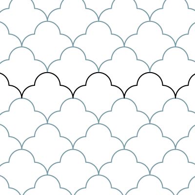 an abstract pattern with wavy lines