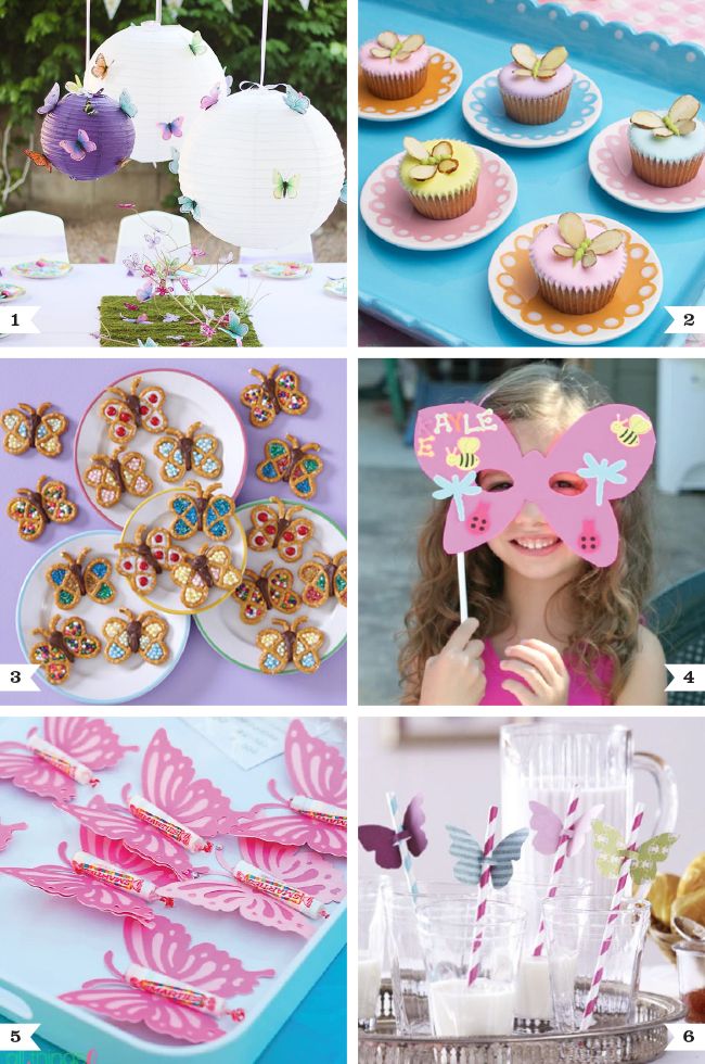 Butterfly Party Ideas, Butterfly Themed Birthday Party, 4de Verjaardag, Butterfly Theme Party, Butterfly Garden Party, Butterfly Birthday Party, Food Decor, Diy Butterfly, Butterfly Party