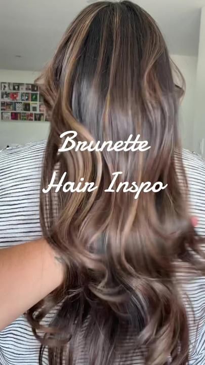 Michael Silvestri | Colorist on TikTok Hair Inspo Brunette, Caramel Brunette, Dark Brunette Balayage Hair, Dark Brunette Balayage, Hair Color Inspiration, Balayage Hair Caramel, Black Hair Balayage, Bronze Hair, Bronde Balayage