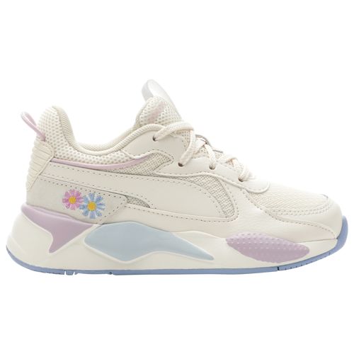 Every step should be a statement. Attention, parents of little sneakerheads! Watch your little ladies lace up and get ready to feel the power of the PUMA RS-X Embroidered. These aren't any average shoes – they are futuristic, retro, and oh-so-bold. Decked out with a design that celebrates self-expression and individuality, these sneakers are the perfect way to make a statement. Let your little girls be bold, daring, and themselves with the PUMA RS-X Embroidered. PUMA RS-X Embroidered features: L Futuristic Retro, Puma Rs X, Puma Rs-x, European Shoes, Puma Rs, Club Fits, Casual Running Shoes, Flower Graphic, Military Discounts