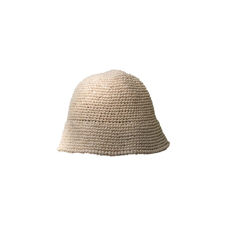 This hat is handmade and crafted from raffia yarn. Raffia yarn is a natural and durable material, ensuring the hat's longevity. The beige color and simple design make it an ideal accessory for both everyday use and outdoor activities like the beach. The wide-brim bucket shape provides sun protection and offers a stylish look. Its comfortable and lightweight structure ensures easy and prolonged wear. Raffia. You can store this hat, knitted from raffia rope, in a breathable cloth bag, protect it from fire and heat, and wipe the stains with a clean damp cloth. Beige Handwoven Toquilla Straw Hat, Beige Handwoven Wide Brim Panama Hat, Natural Woven Bucket Hat With Short Brim, Beige Woven Panama Hat With Curved Brim, Handwoven Flat Brim Crochet Hat In Toquilla Straw, Natural Toquilla Straw Bucket Hat With Flat Brim, Woven Toquilla Straw Crochet Hat With Curved Brim, Handwoven Toquilla Straw Crochet Hat With Flat Brim, Natural Handwoven Hat With Curved Brim