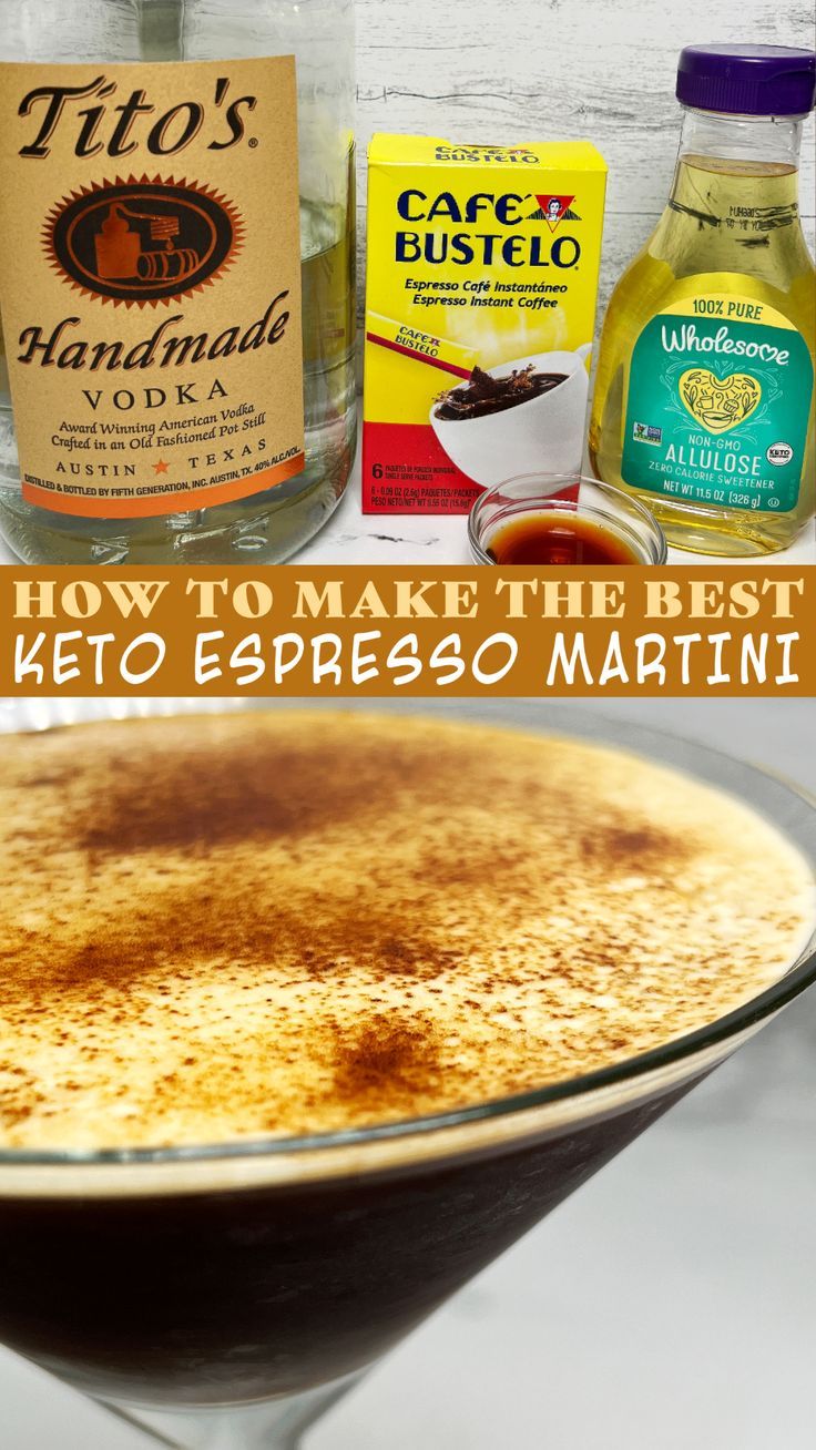 how to make the best keto espresso martini