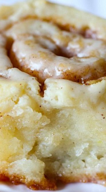 a close up of a doughnut on a plate