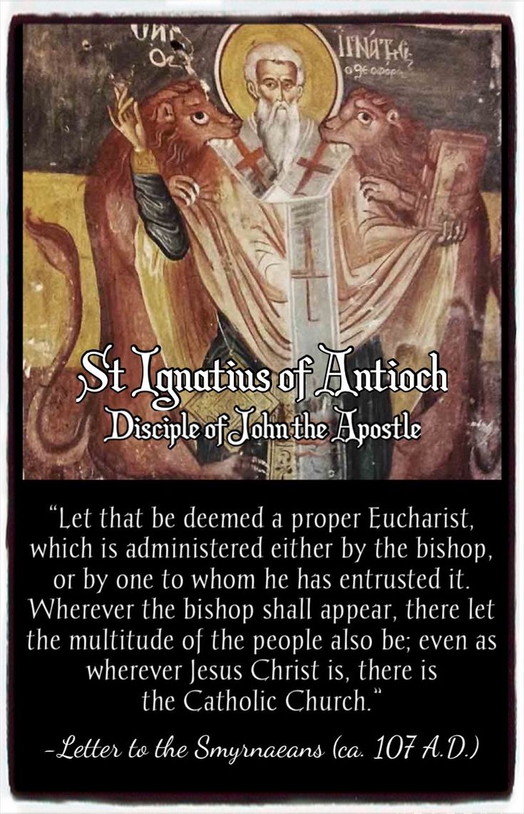 an icon with the words st ignius of authority