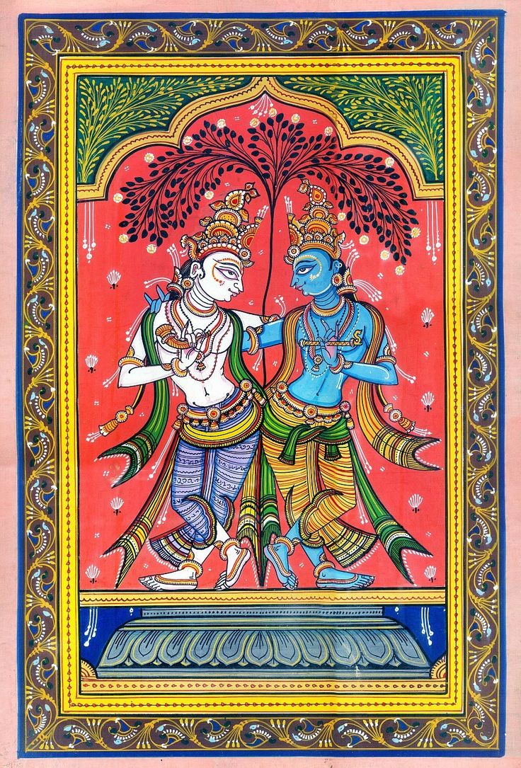 Odisha Painting, Krishna And Balarama, Odisha Pattachitra, Divine Paintings, Pattachitra Paintings, Jai Mahadev, Pattachitra Art, Myth Art, Hindu Cosmos