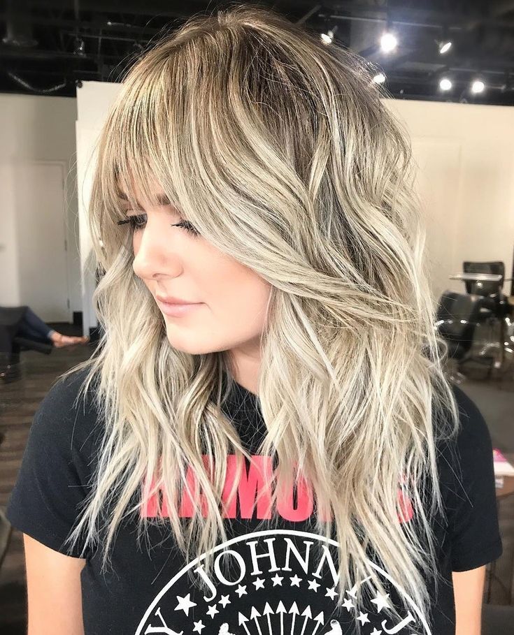 60 Lovely Long Shag Haircuts for Effortless Stylish Looks Champagne Blond, Long Shag Hairstyles, Modern Shag Haircut, Long Shag Haircut, Long Shag, Shaggy Haircuts, Blonde Haircuts, Shag Hairstyles, Shag Haircut