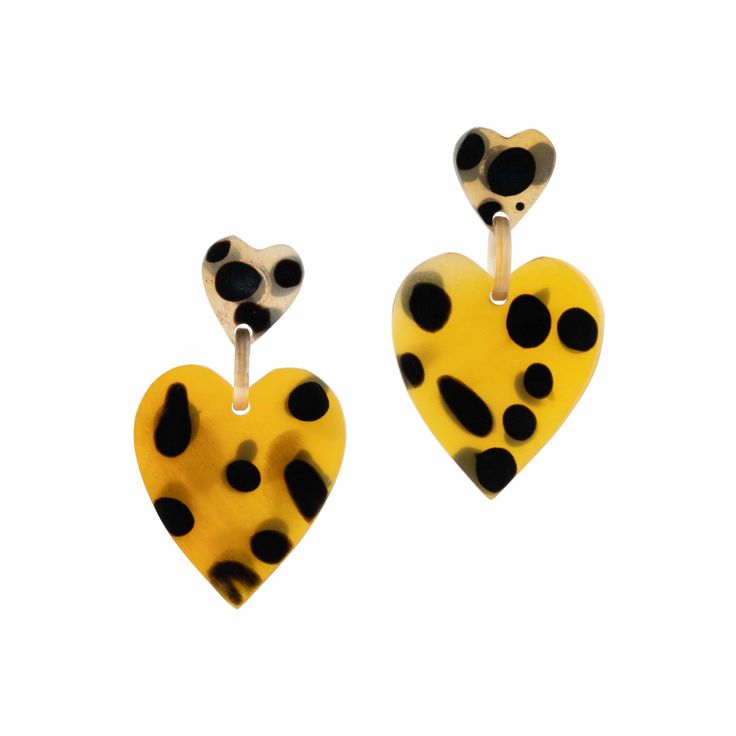 Sunshine Tienda® Cheetah Heart Dangle Sabbath Candles, Cheetah Pattern, Black Earrings Dangle, Park Designs, Heart Dangle Earrings, Accessories Jewelry Earrings, Bracelets And Charms, Elegant Earrings, Cheetah Print