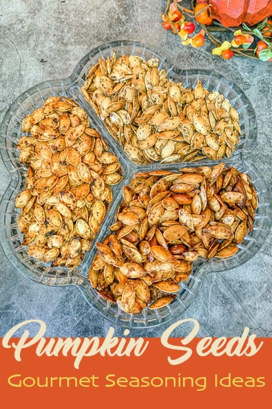 roasted pumpkin seeds are the perfect fall snack