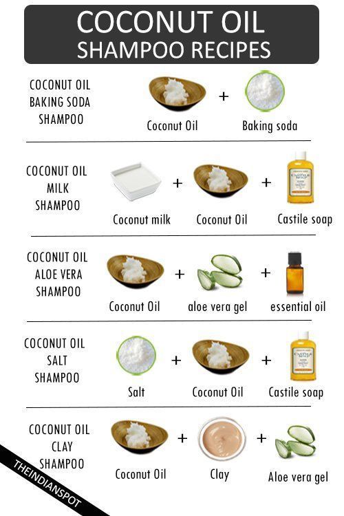 Use coconut oil for shiny and healthy hair! See all the simple DIY shampoos you can make at home! Natural Shampoo Recipes, Baking Soda Coconut Oil, Health Coconut Oil, Coconut Oil Shampoo, Baking With Coconut Oil, Aloe Vera Shampoo, Săpunuri Handmade, Shampoo Recipe, Homemade Shampoo