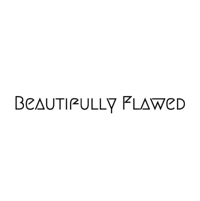 the logo for beautifully flavored is shown in black and white on a white background