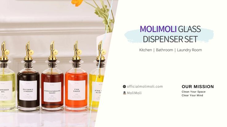 MoliMoli | Kitchen, Bathroom, Laundry Room Essential Dispenser