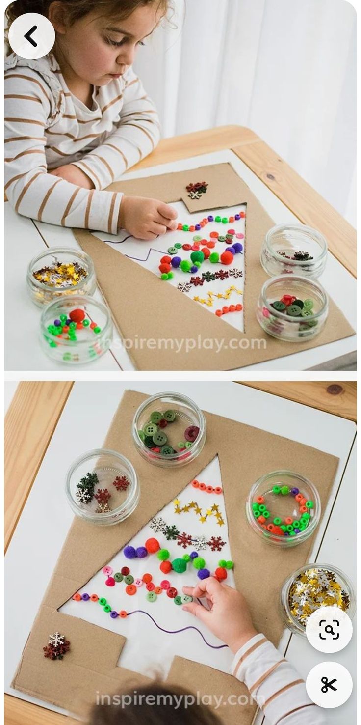 Christmas Activity Ideas, Christmas Creche, Activity Ideas For Kids, Preschool Christmas Activities, Preschool Christmas Crafts, Toddler Arts And Crafts, Christmas Board, Festive Crafts, Christmas Activity